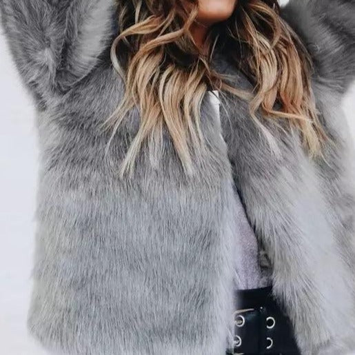 HAPER FAUX FUR COAT