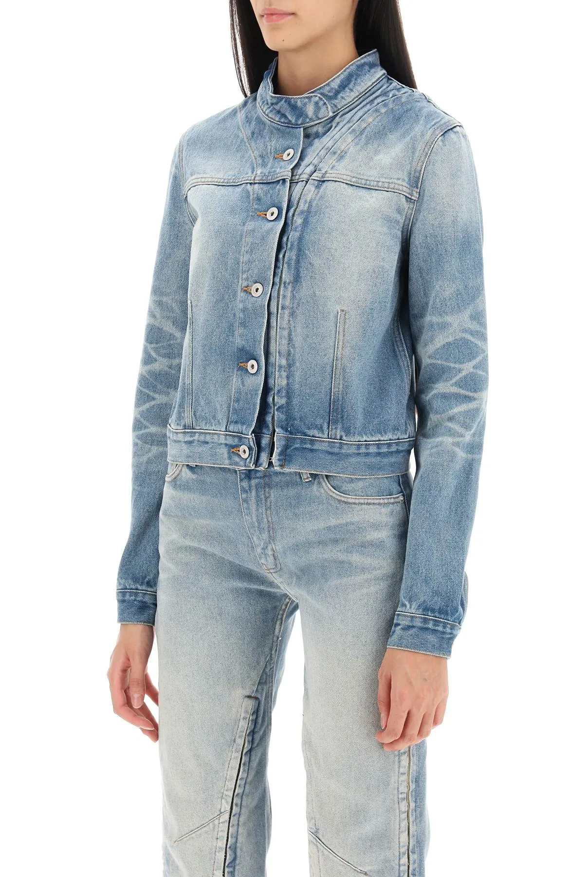 Hook And Eye Denim Jacket