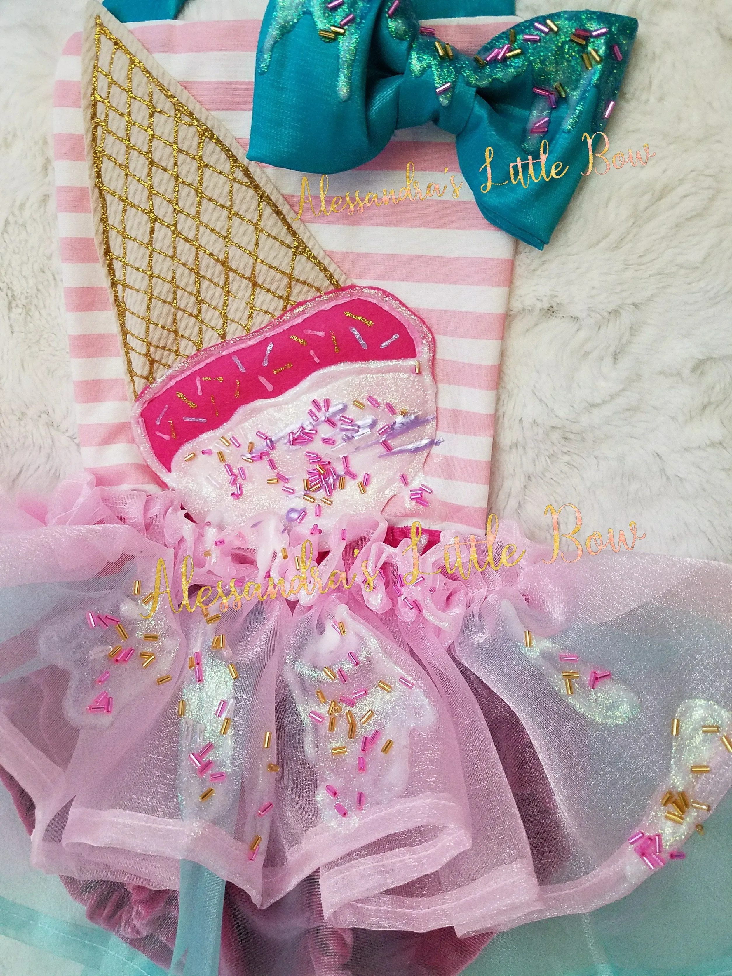 Ice Cream Romper