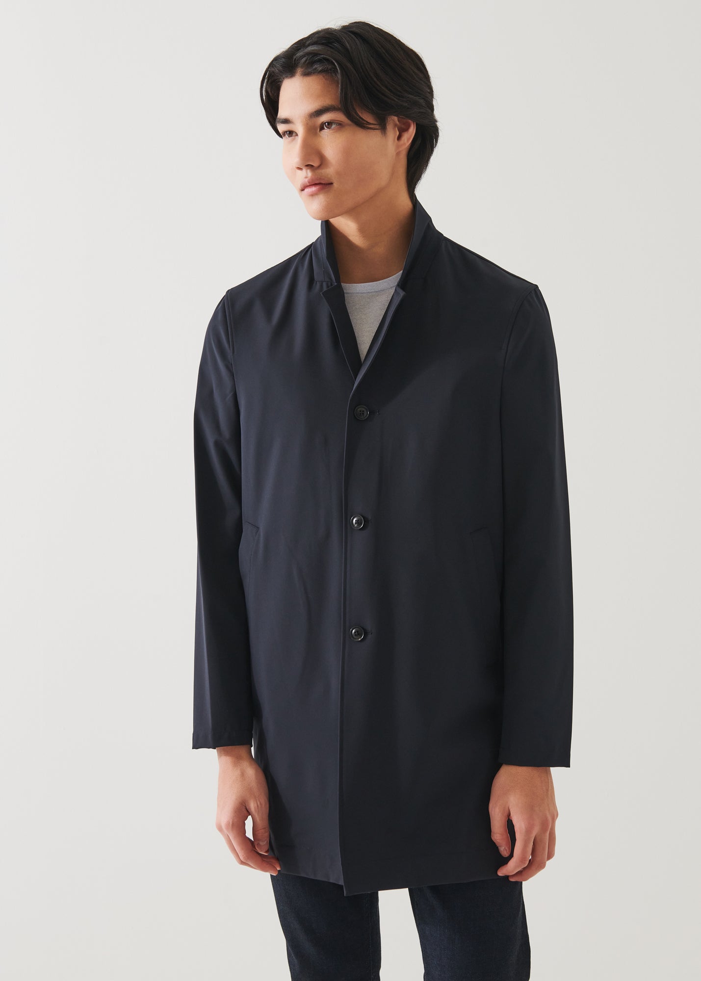 ITALIAN NYLON TRENCH COAT