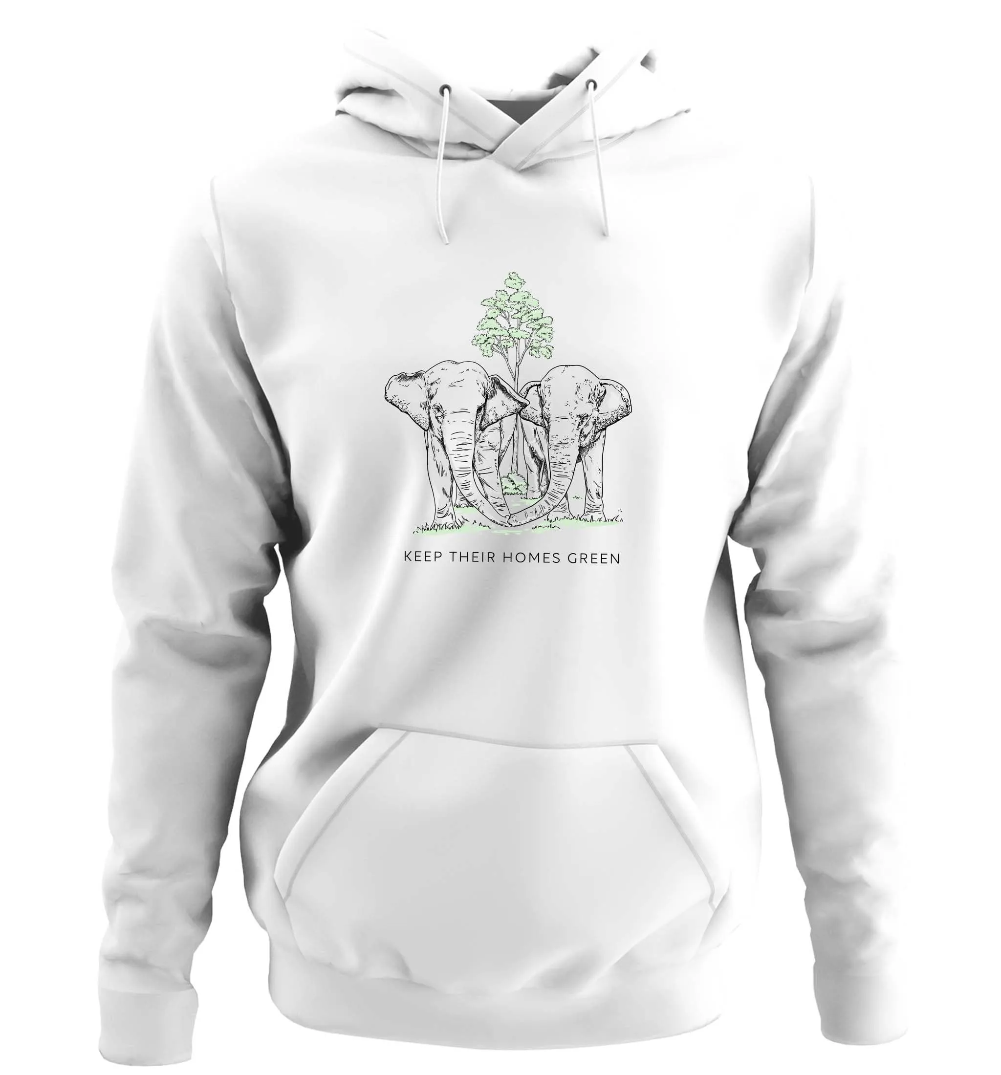 Keep Their Homes Green | Vegan Hoodie