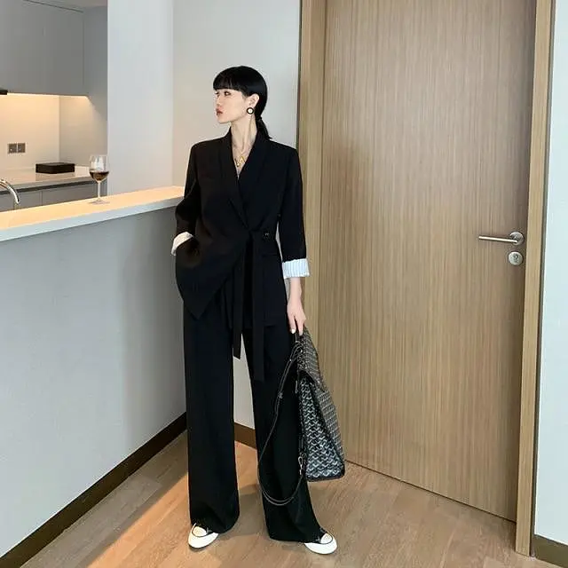 Korean Style Women Pantsuit