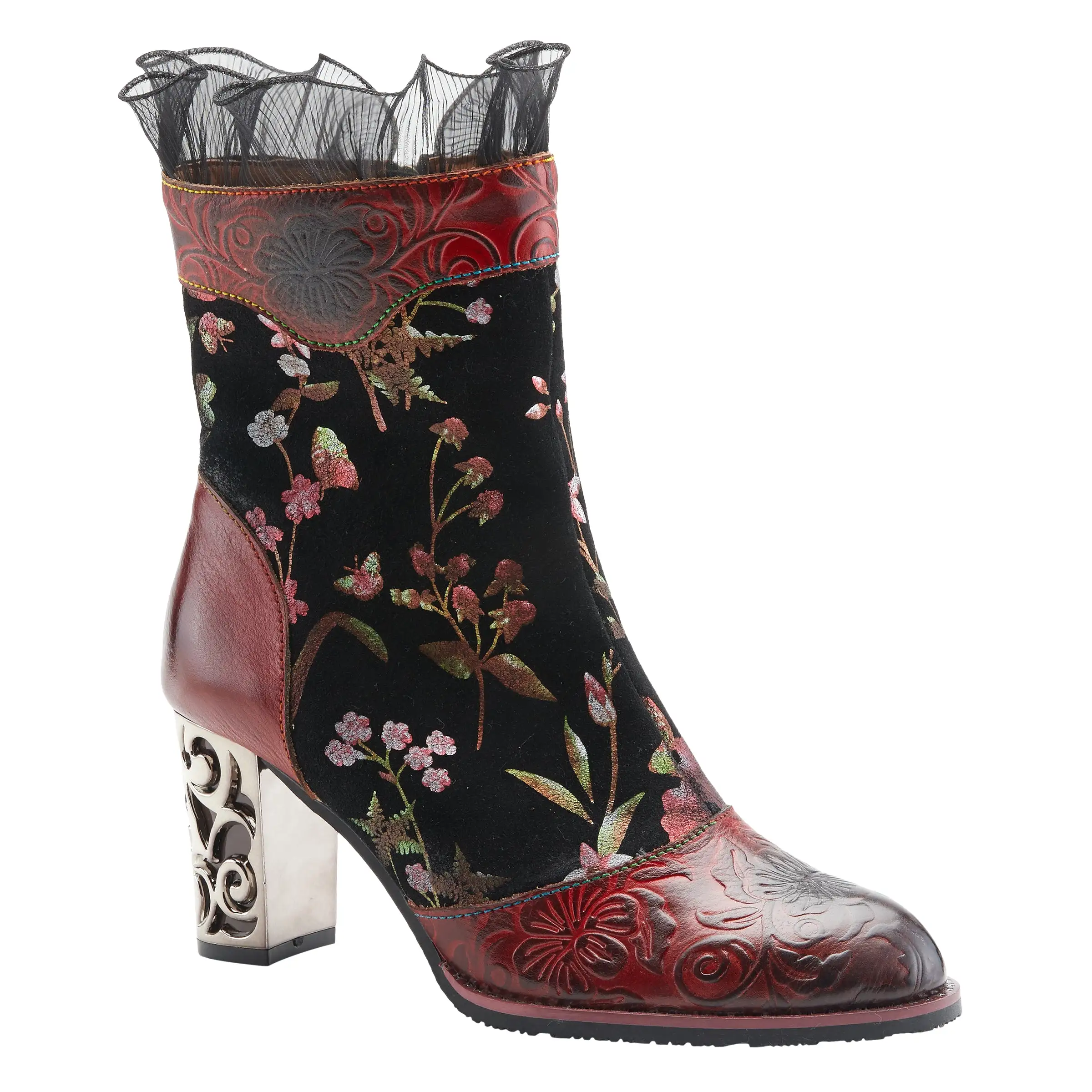 L`ARTISTE GAGA MID-CALF BOOTS