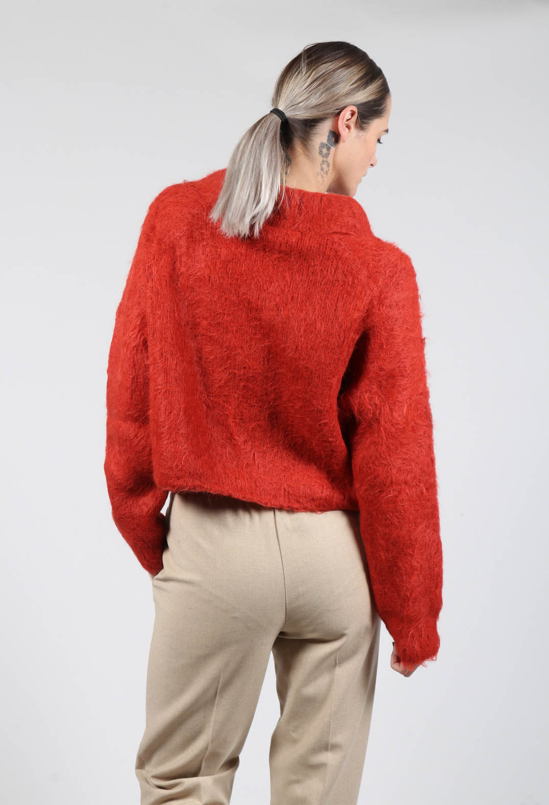 Lola Sweater in Red