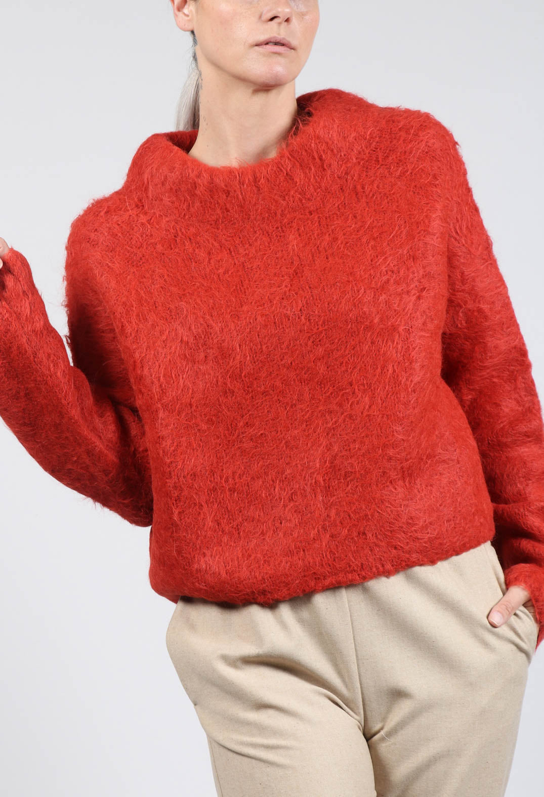 Lola Sweater in Red