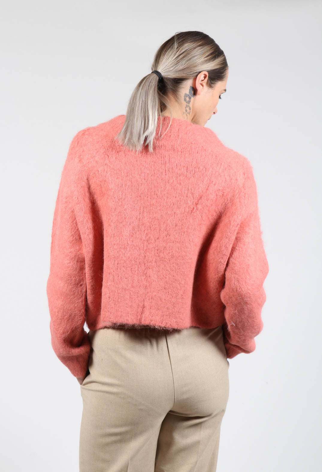 Lola Sweater in Salmon