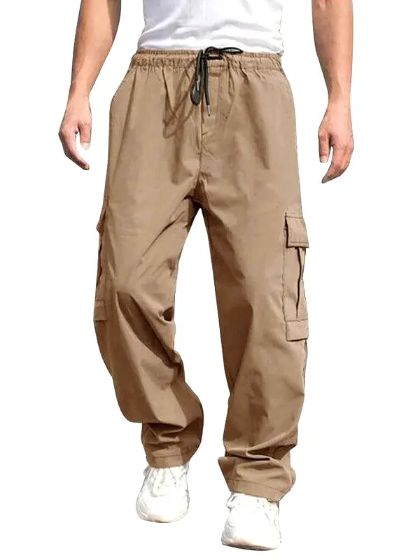 Loose Straight Casual Trousers