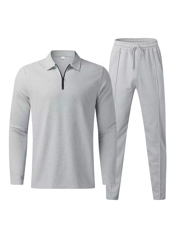 Loose Thin Pants Men Tracksuit Set