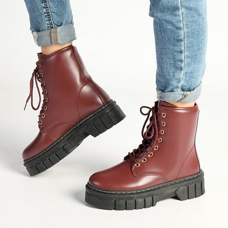 Madison Tina Fashion Boots - Burgundy