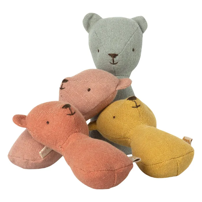 Maileg Toys Teddy Rattle Dusty Coral