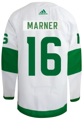 Maple Leafs Adidas Men's Authentic 2024 St Pats Jersey - MARNER