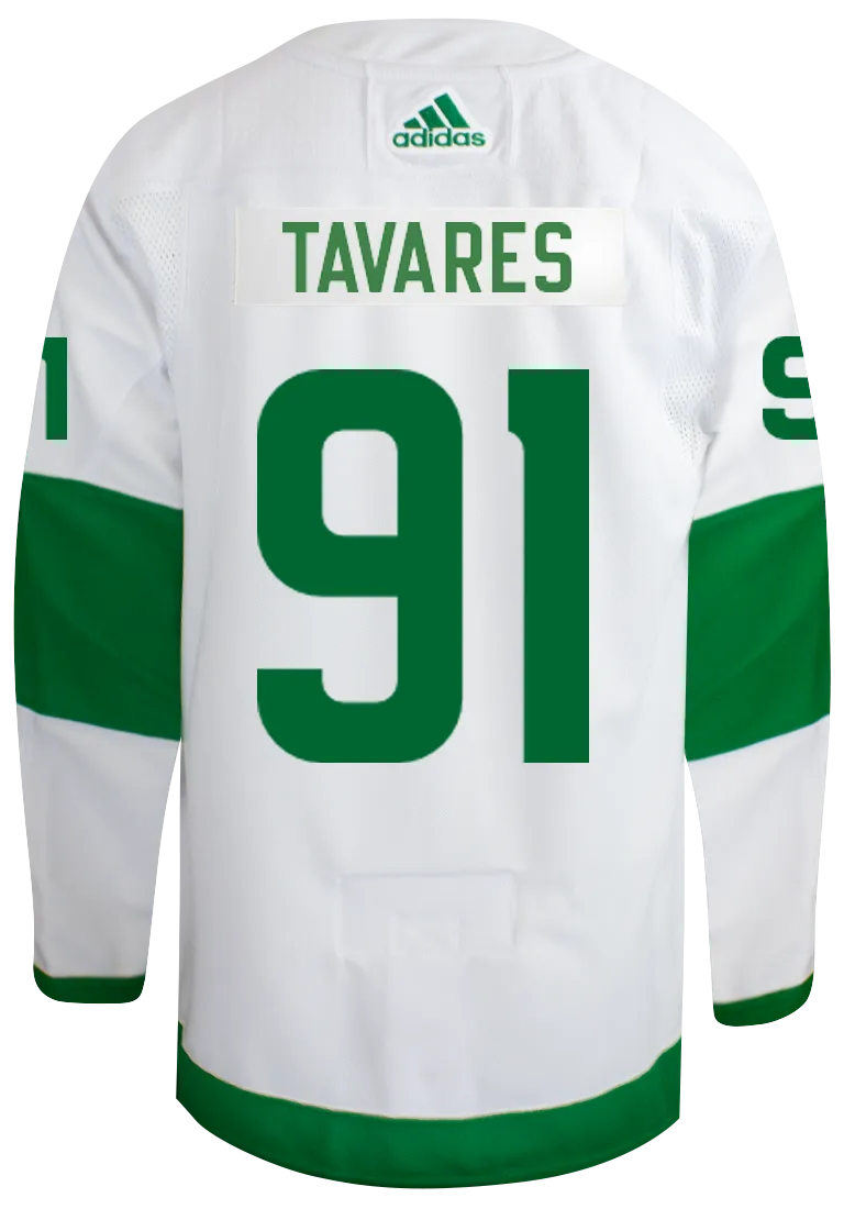 Maple Leafs Adidas Men's Authentic 2024 St Pats Jersey - TAVARES