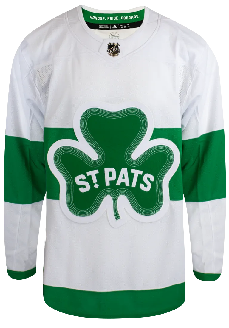 Maple Leafs Adidas Men's Authentic 2024 St Pats Jersey