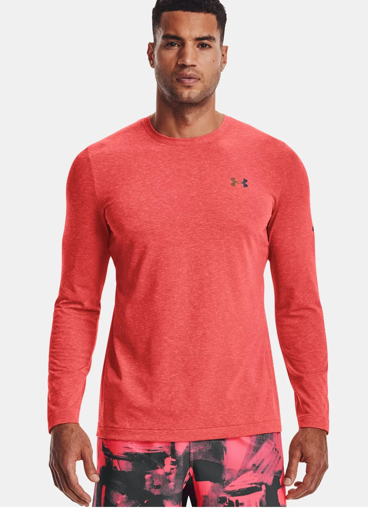 Men's UA RUSH Seamless Long Sleeve 1361135-690