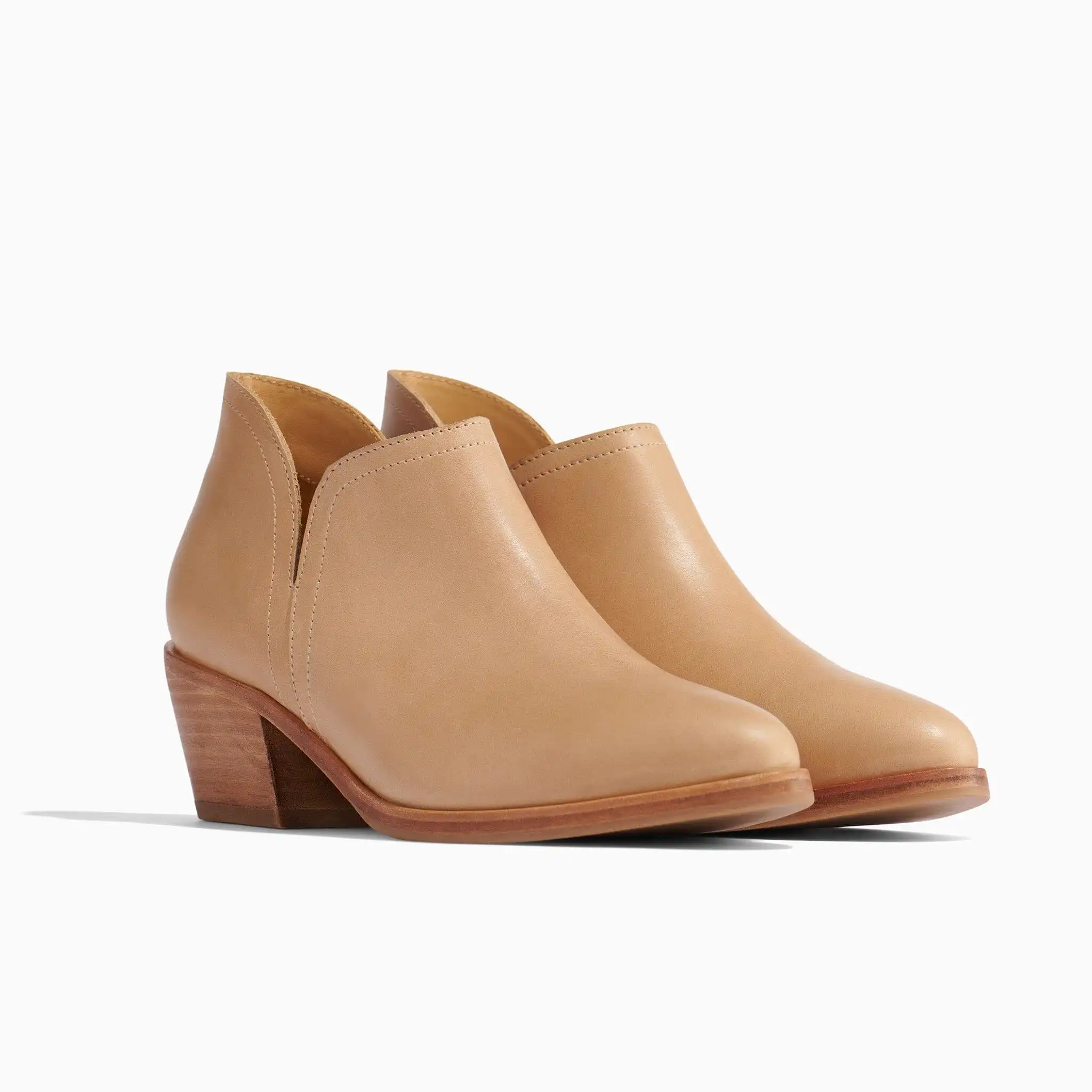 Mia Everyday Ankle Bootie Almond