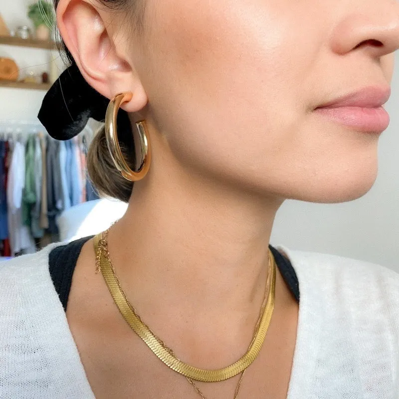 Mischa Hoop Earrings