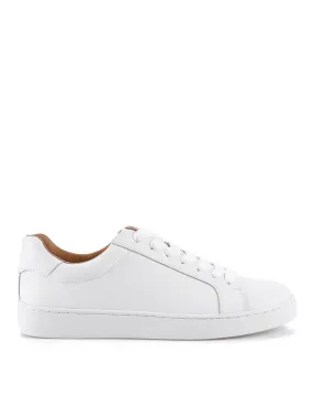 Monarch Leather Sneaker - White Leather