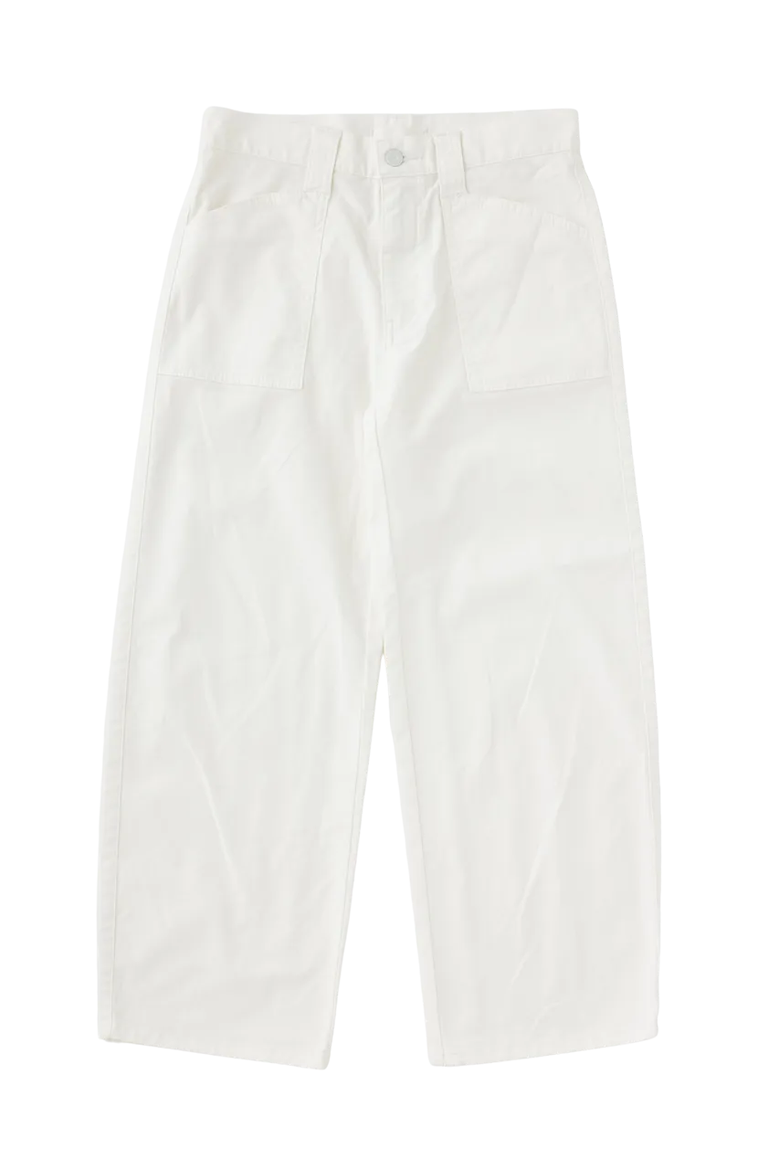 Moussy Rancho Gusset Cargo Pants, White