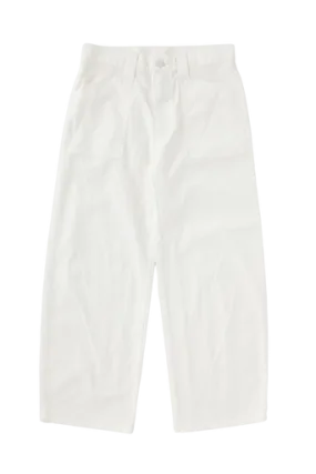 Moussy Rancho Gusset Cargo Pants, White