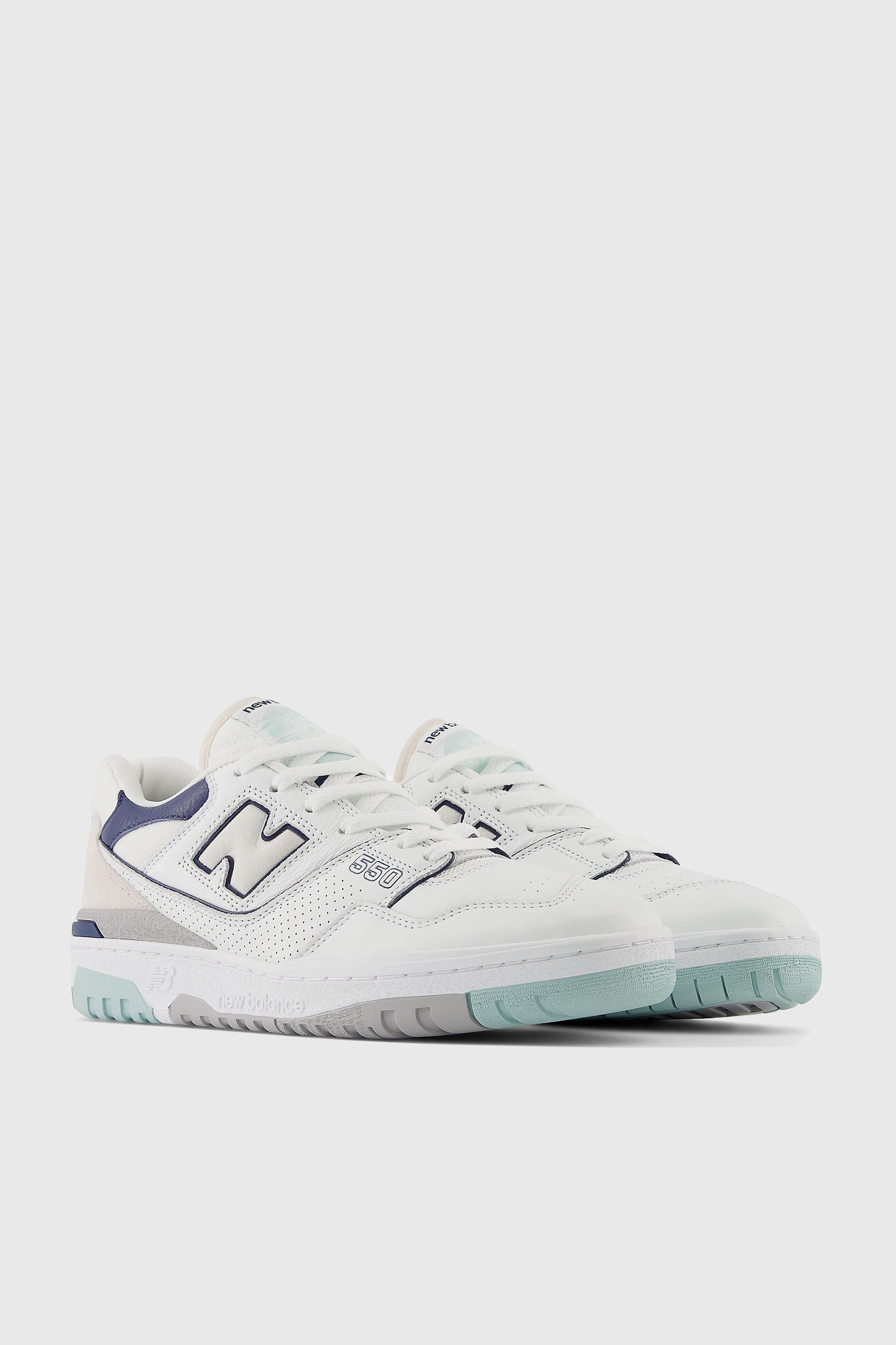 New Balance Sneakers 550 Pelle Bianco