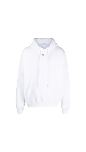 Off Stamp Hoodie - White