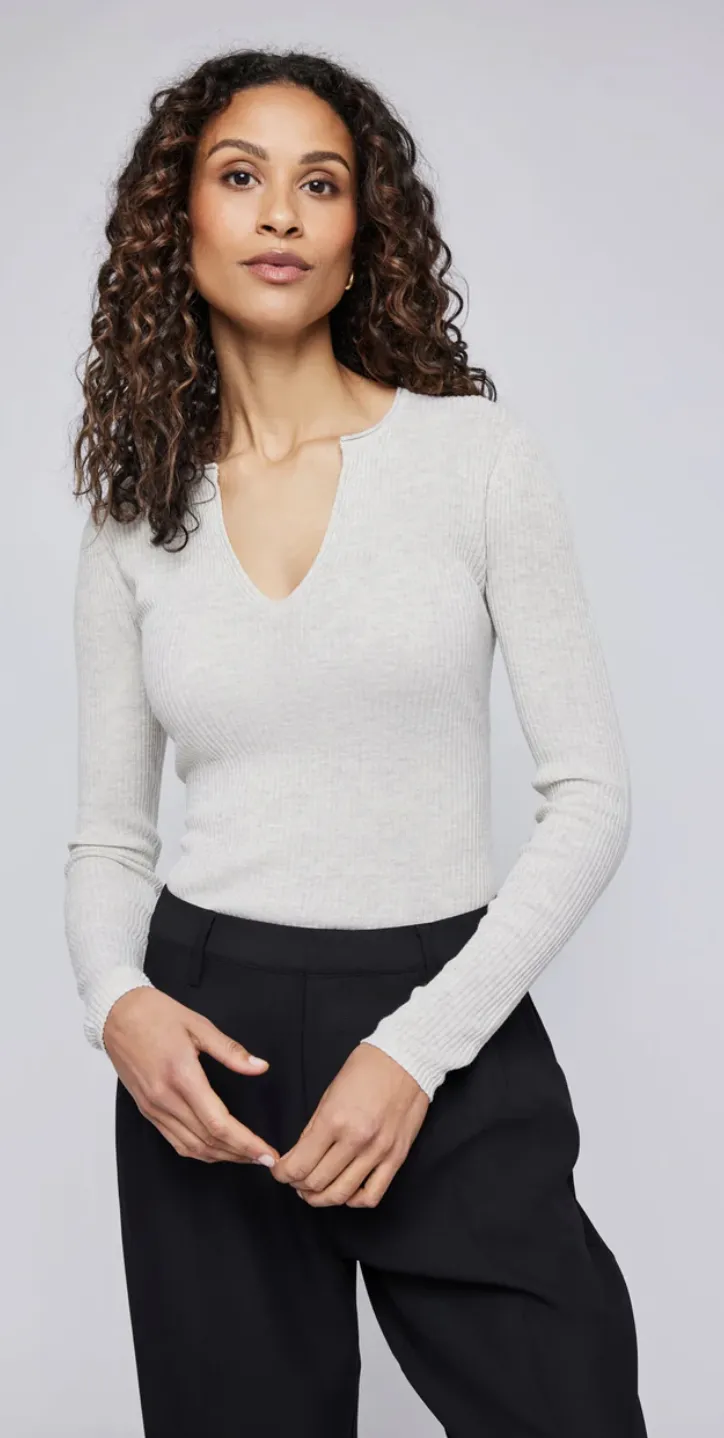 OLYMPIA V-NECK SWEATER