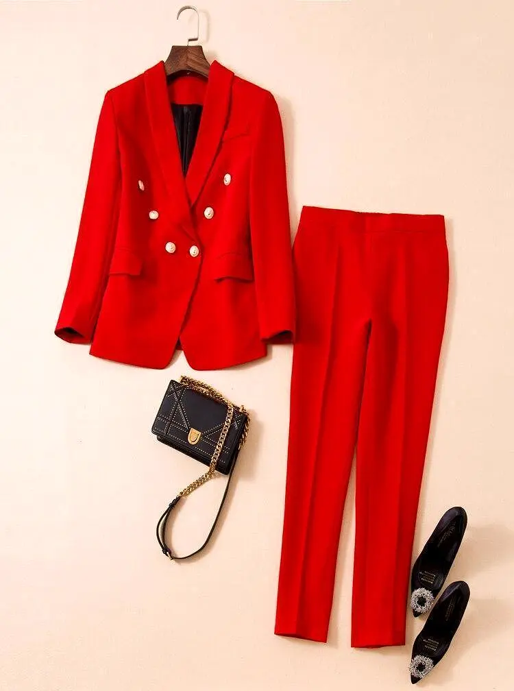 Pantsuit For Women - Business Style