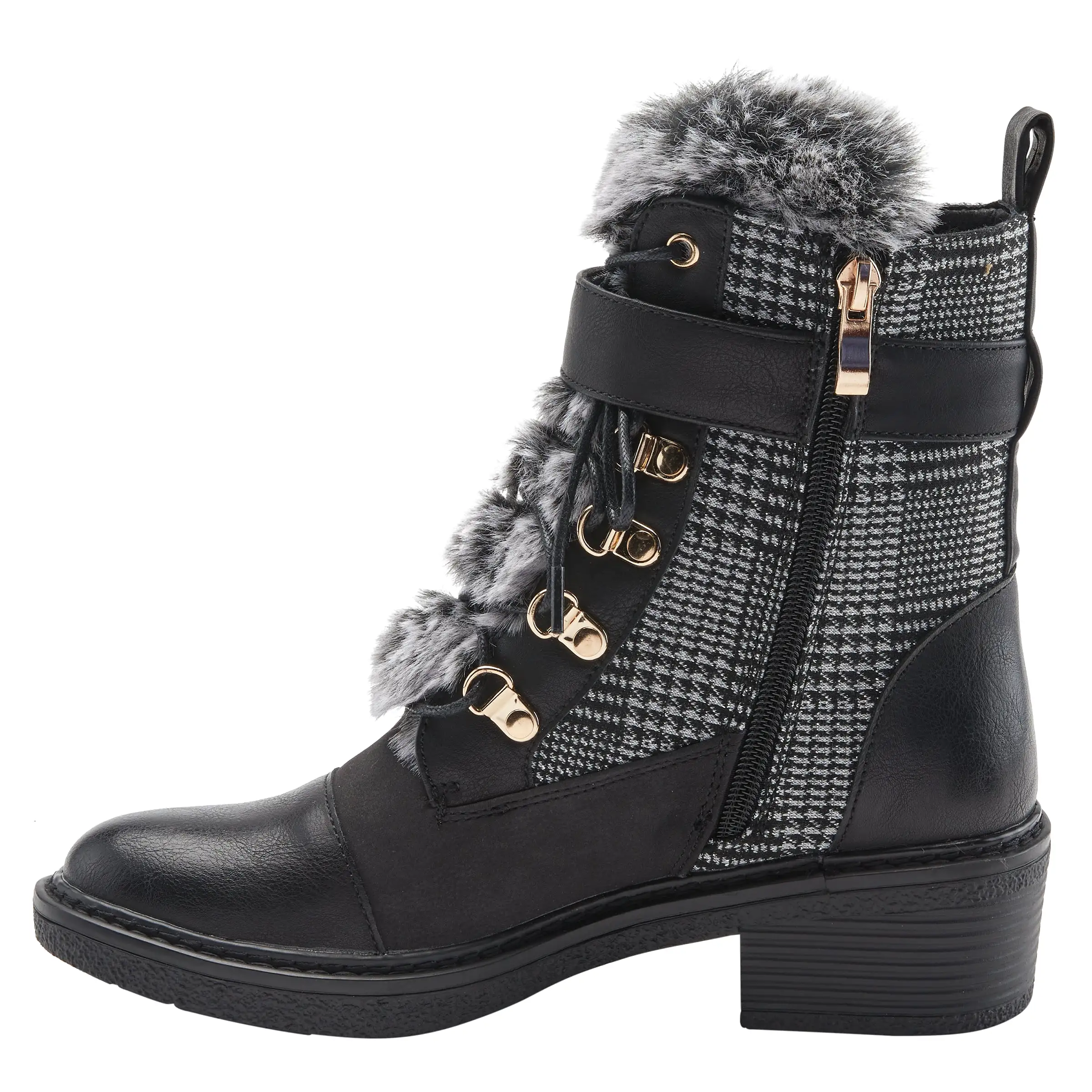 PATRIZIA HILVIA-PLAID BOOTIES