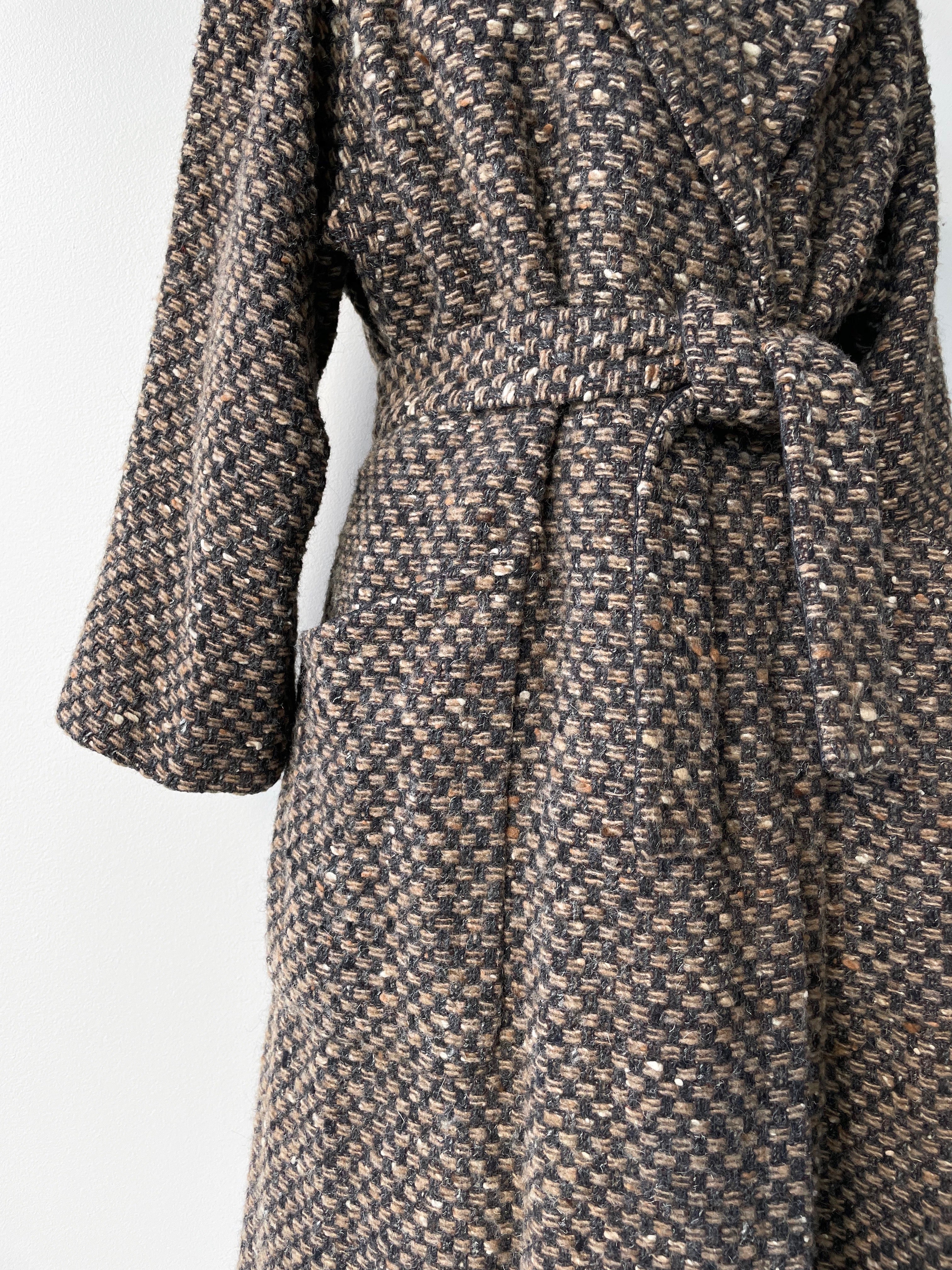 Pauline Trigère Tweed Coat