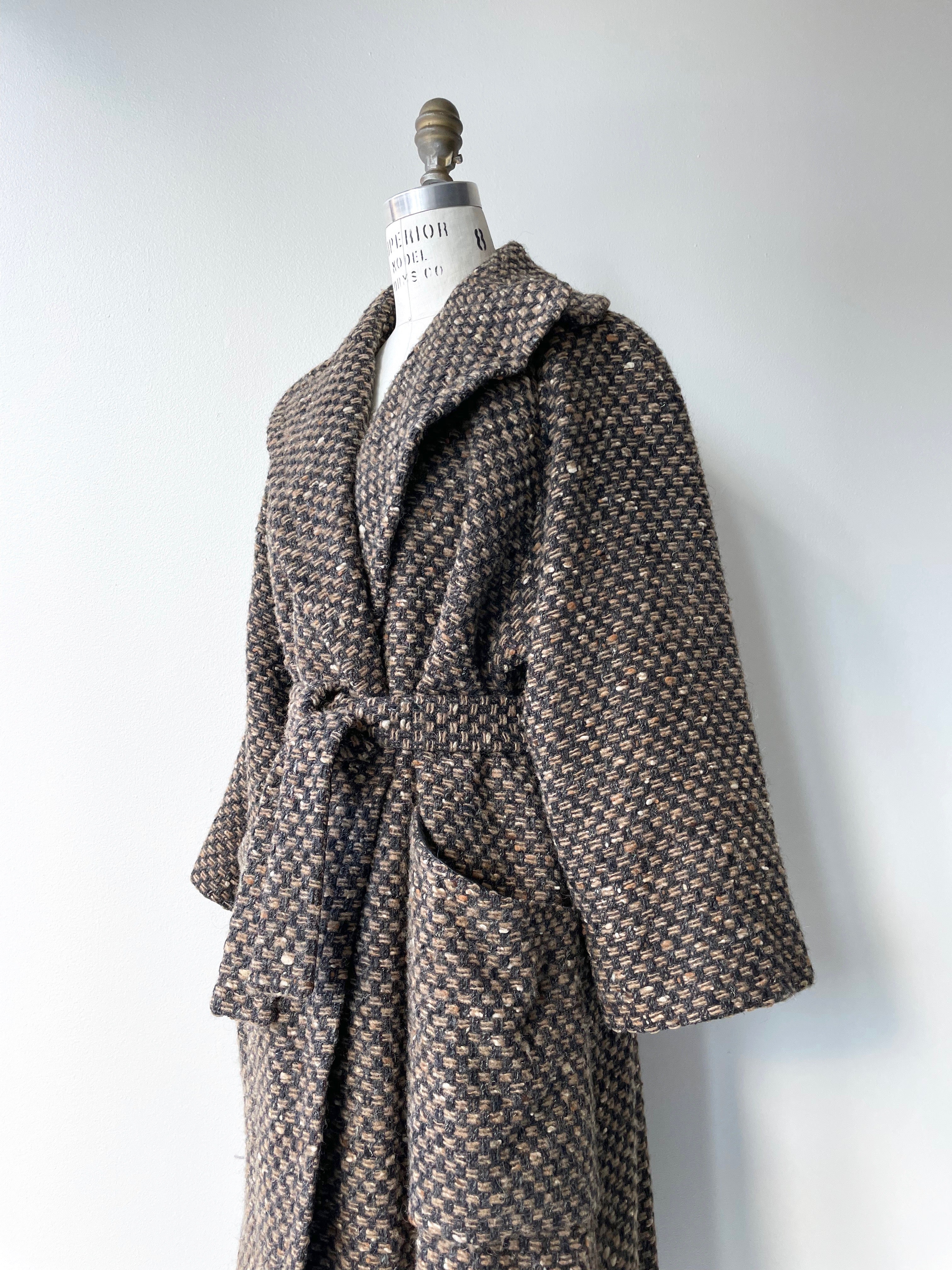 Pauline Trigère Tweed Coat