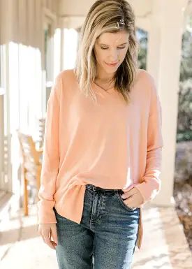 Peach Hue Sweater