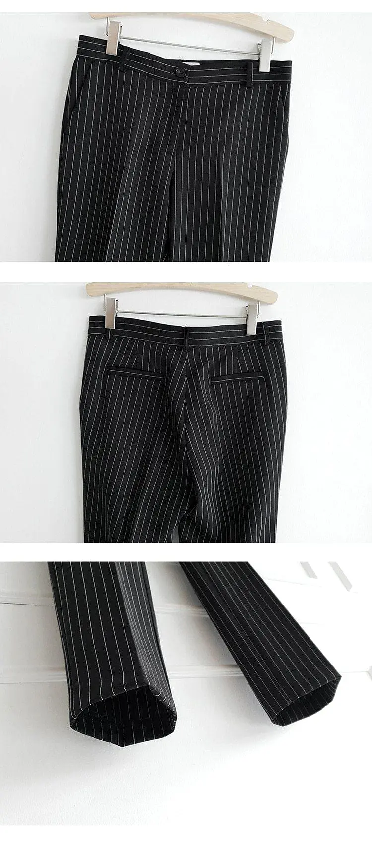 Pinstripes Temperamental Pantsuit