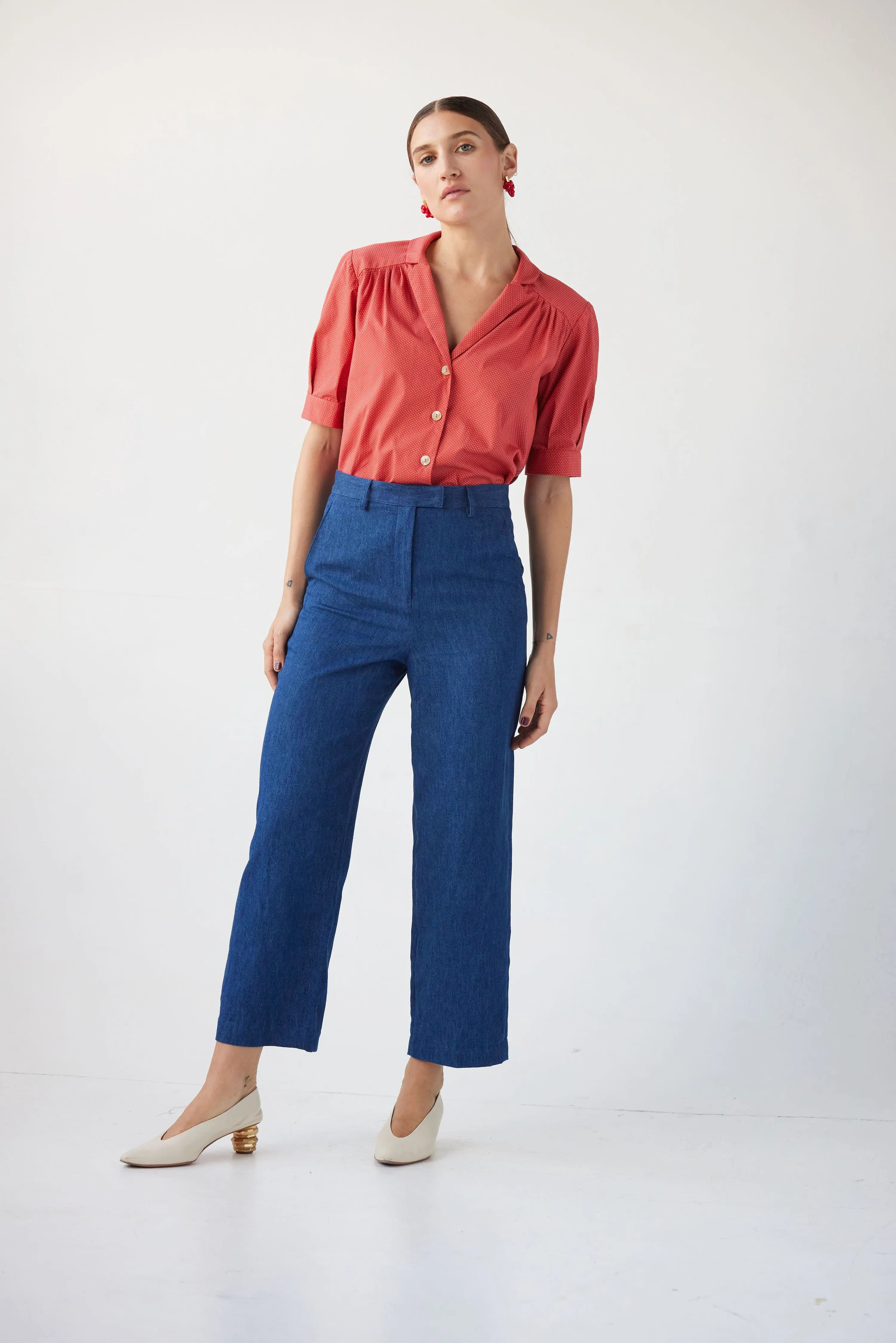 Piper Pant in Soft Denim