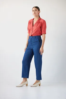 Piper Pant in Soft Denim