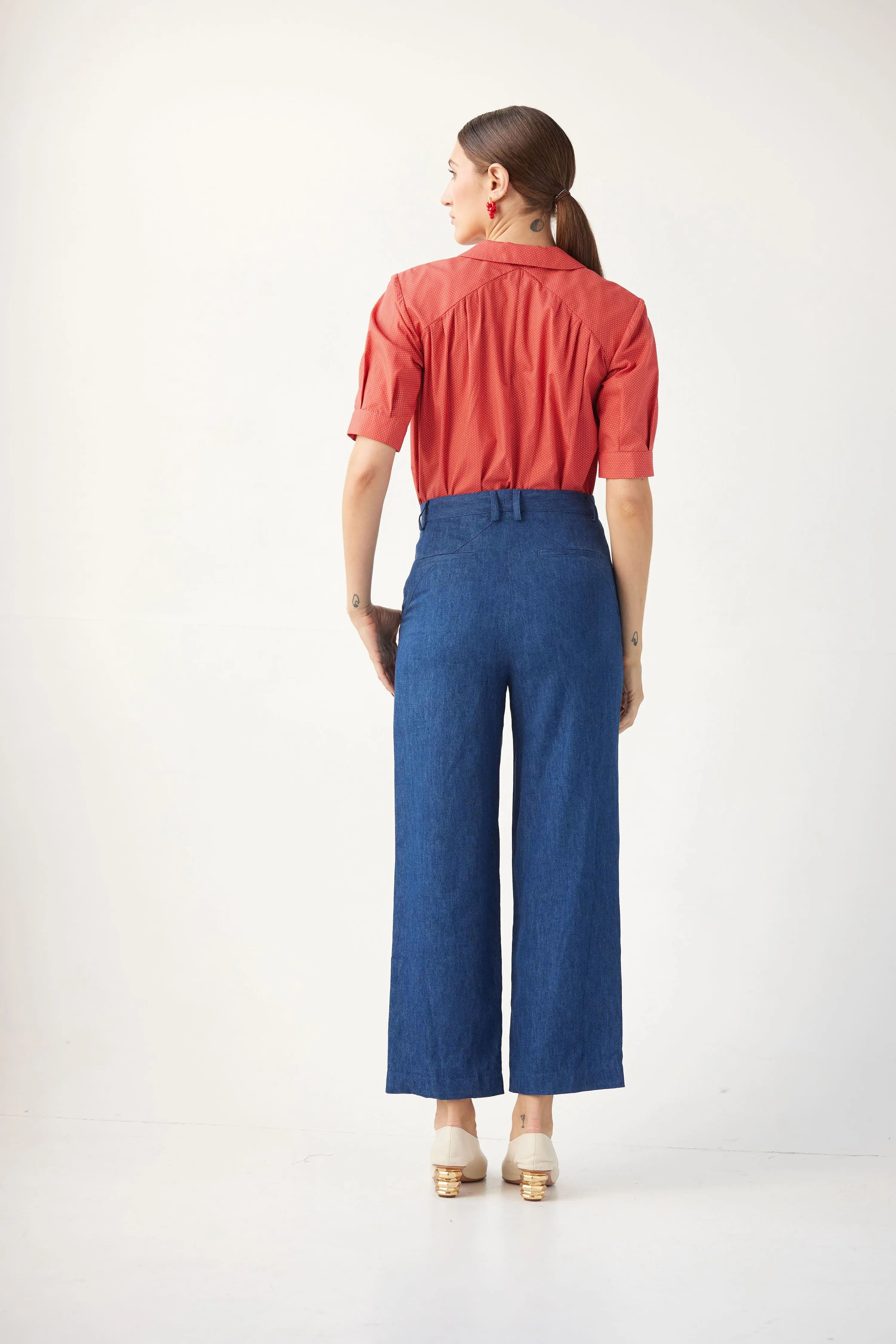 Piper Pant in Soft Denim