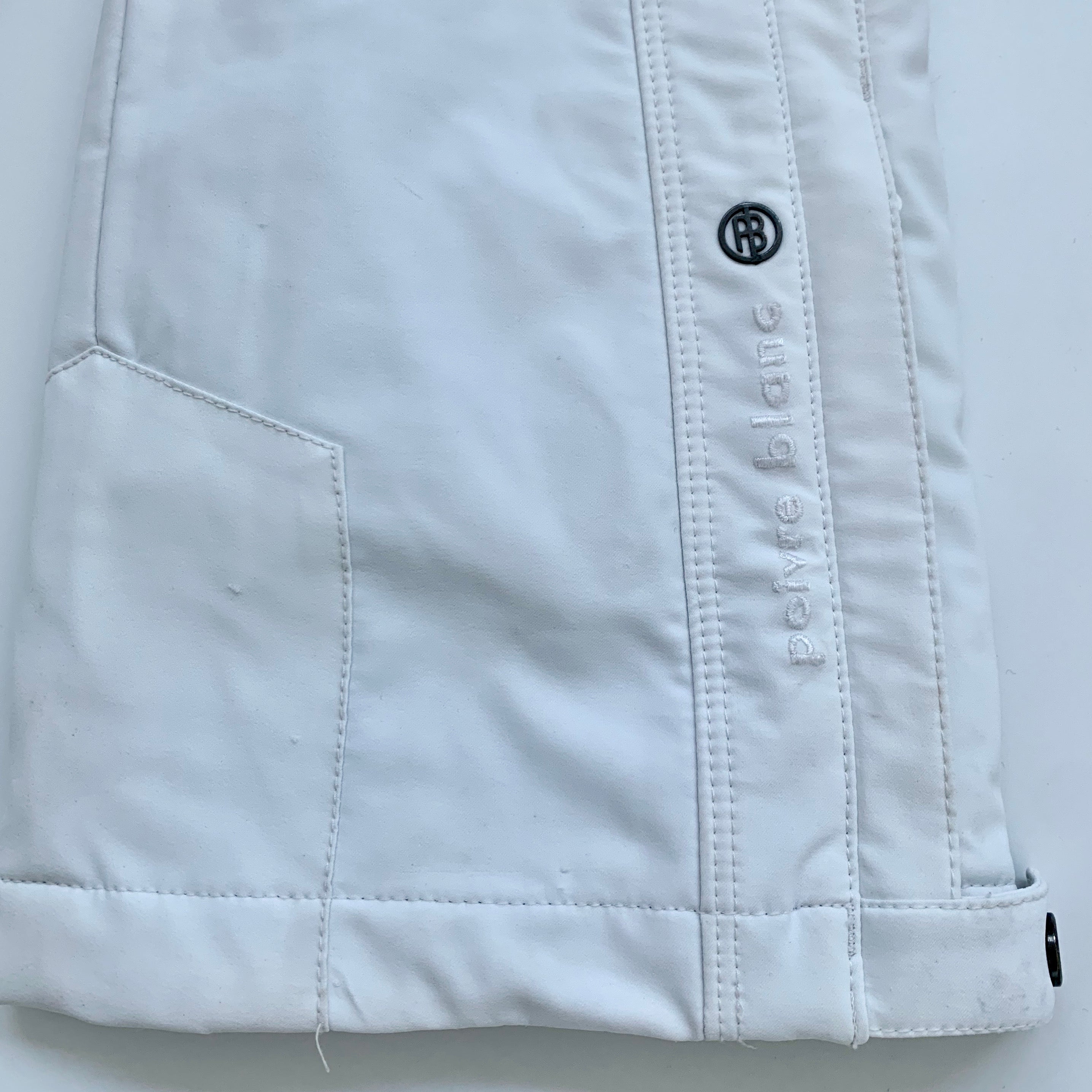 Poivre Blanc White Softshell Ski Pants: 10 Years