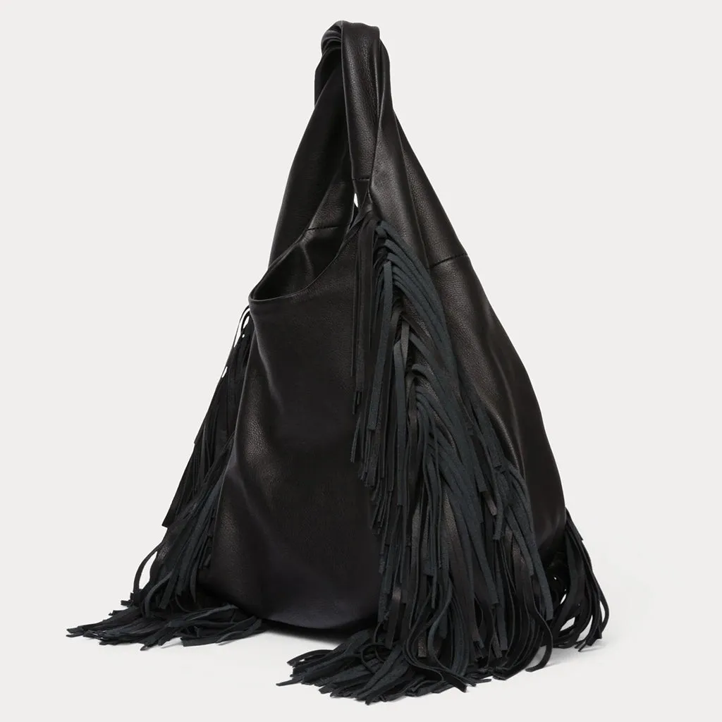 Rachel Comey Harley Fringe Bag Black