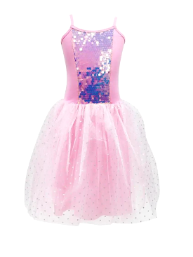 Romantic Ballet Sequin Dress