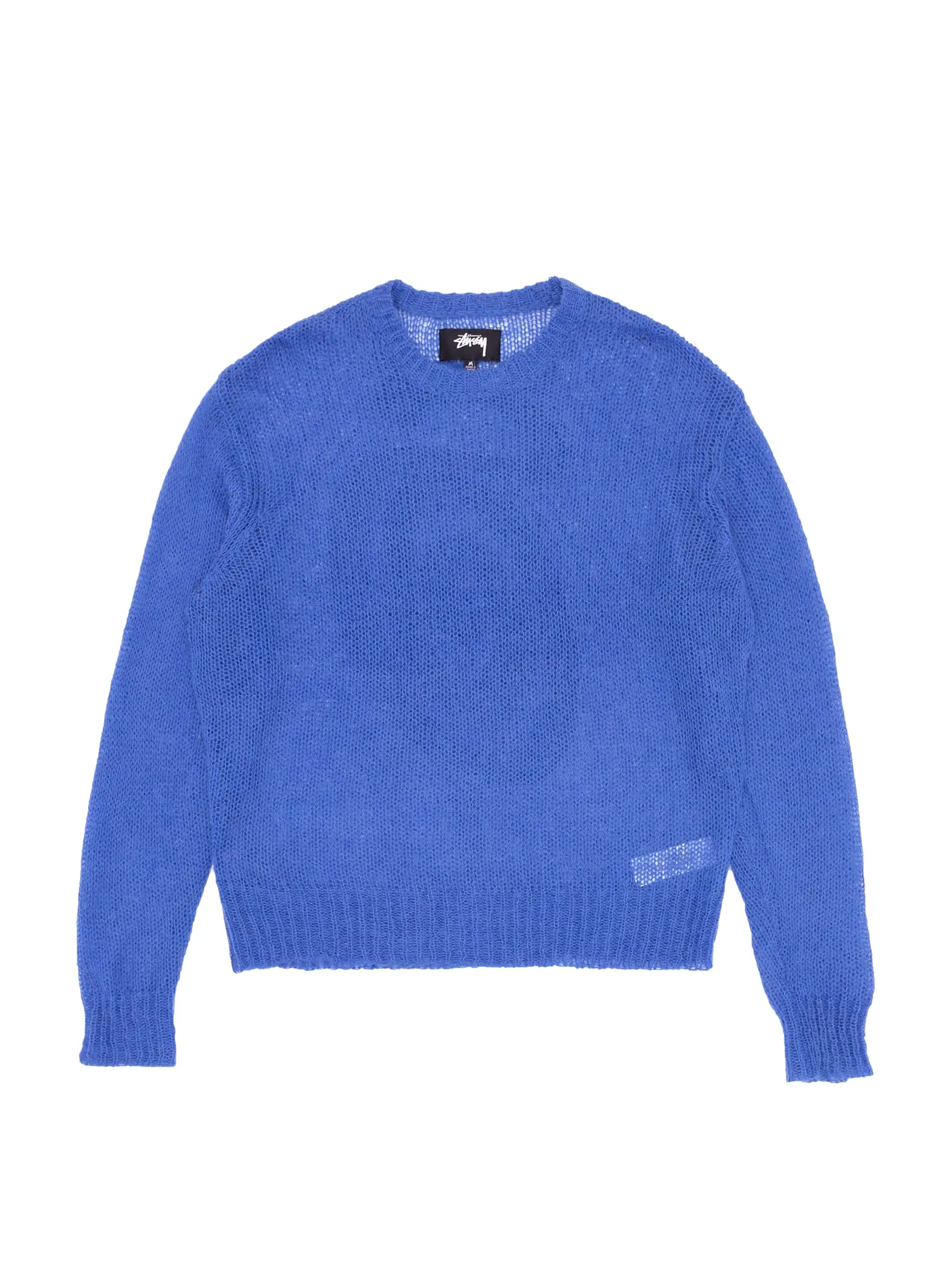 S Loose Knit Sweater Blue