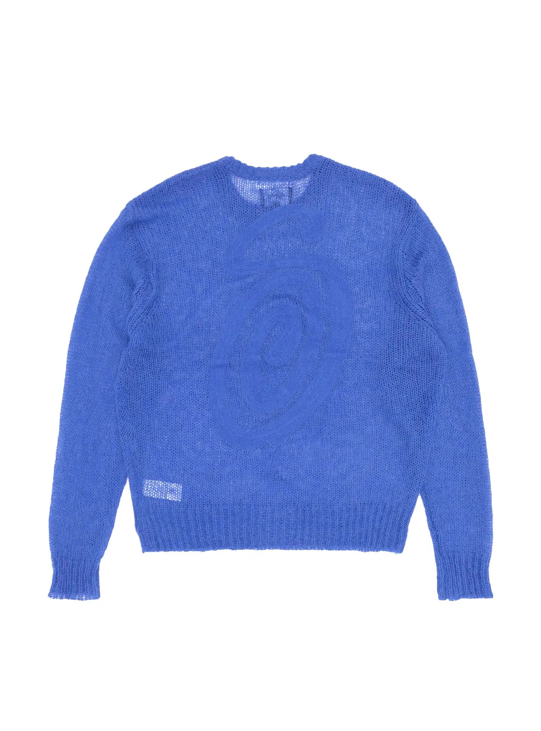 S Loose Knit Sweater Blue