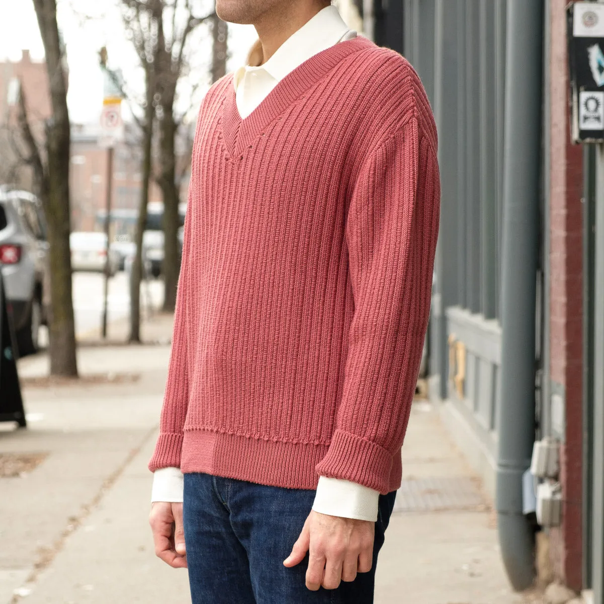 Saimir Knit Sweater in Roze