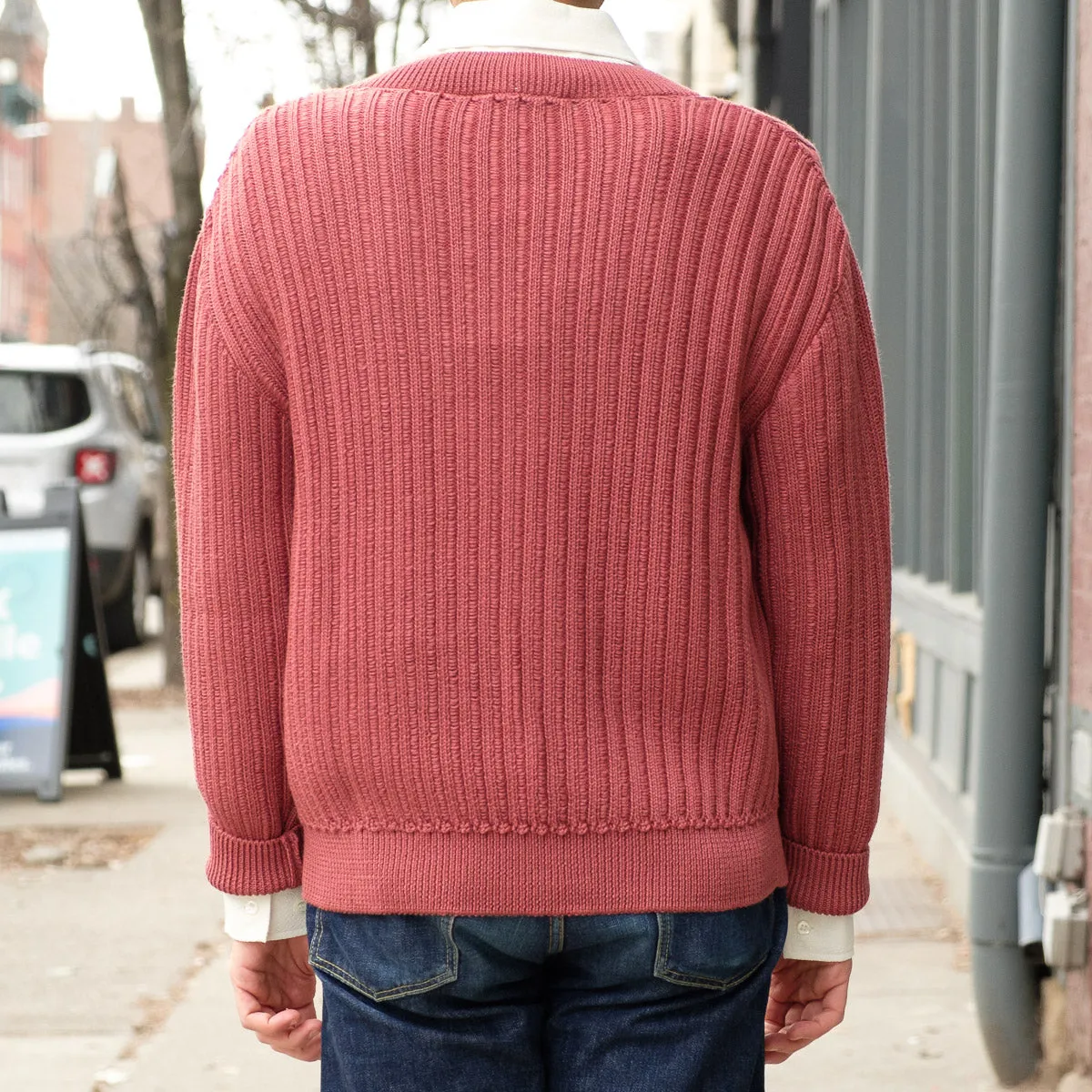 Saimir Knit Sweater in Roze