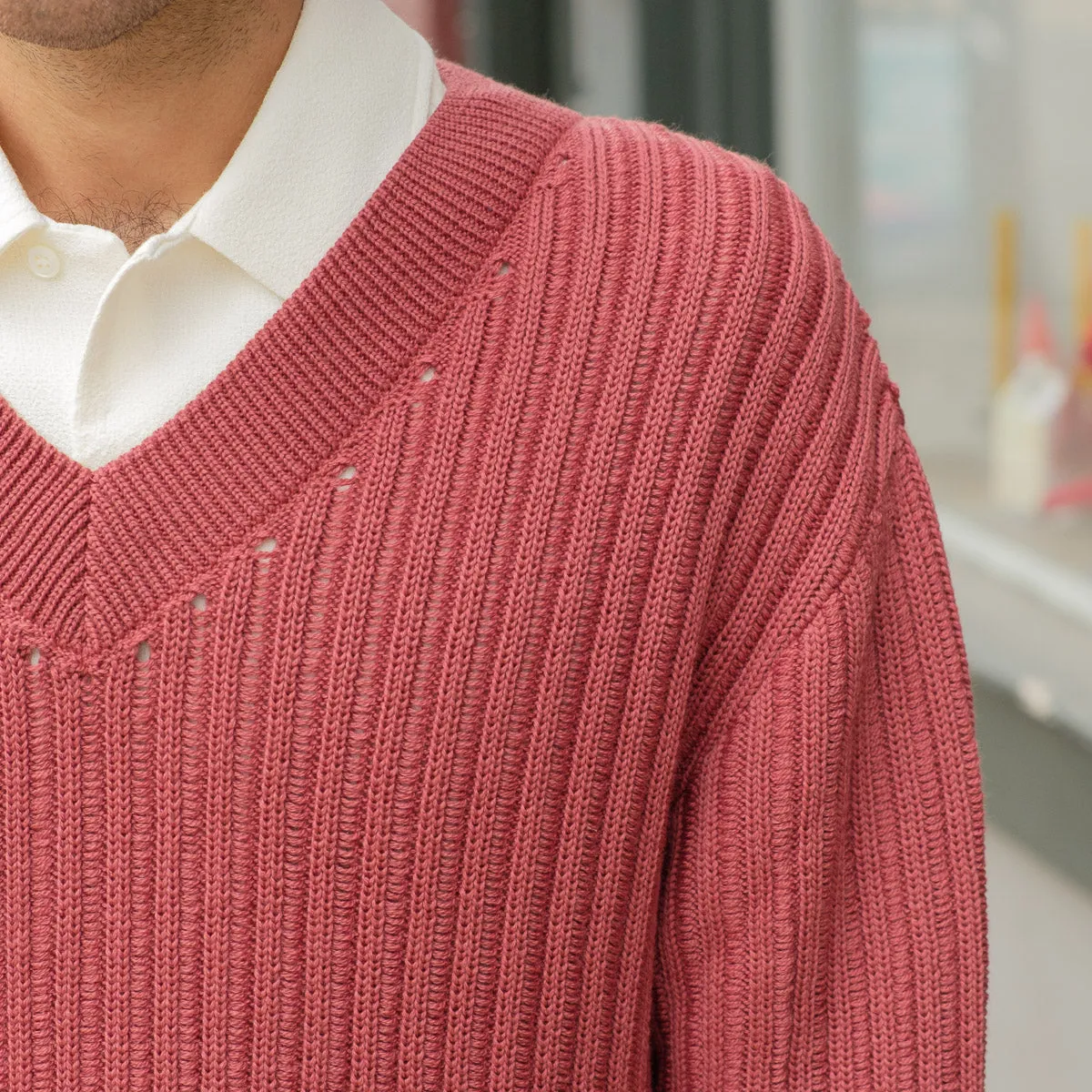 Saimir Knit Sweater in Roze