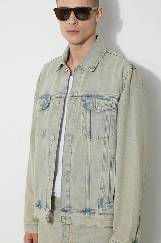 Samsoe Samsoe denim jacket men's blue color