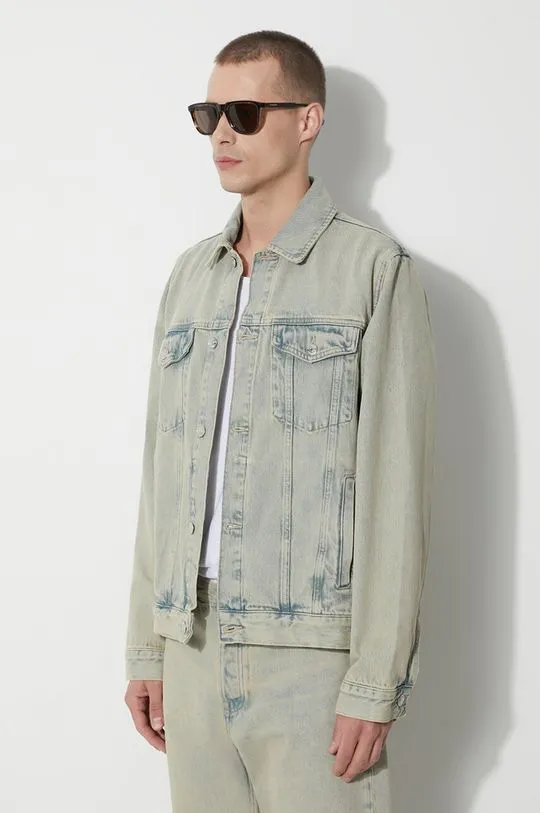 Samsoe Samsoe denim jacket men's blue color