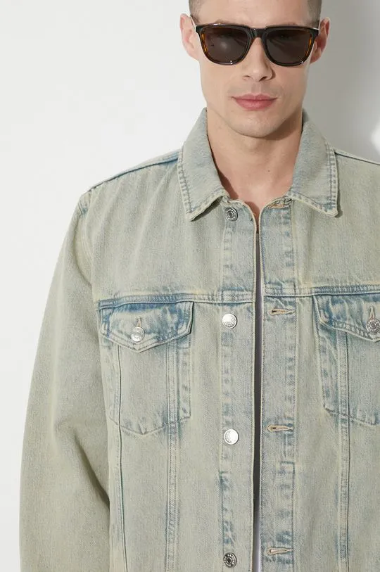 Samsoe Samsoe denim jacket men's blue color