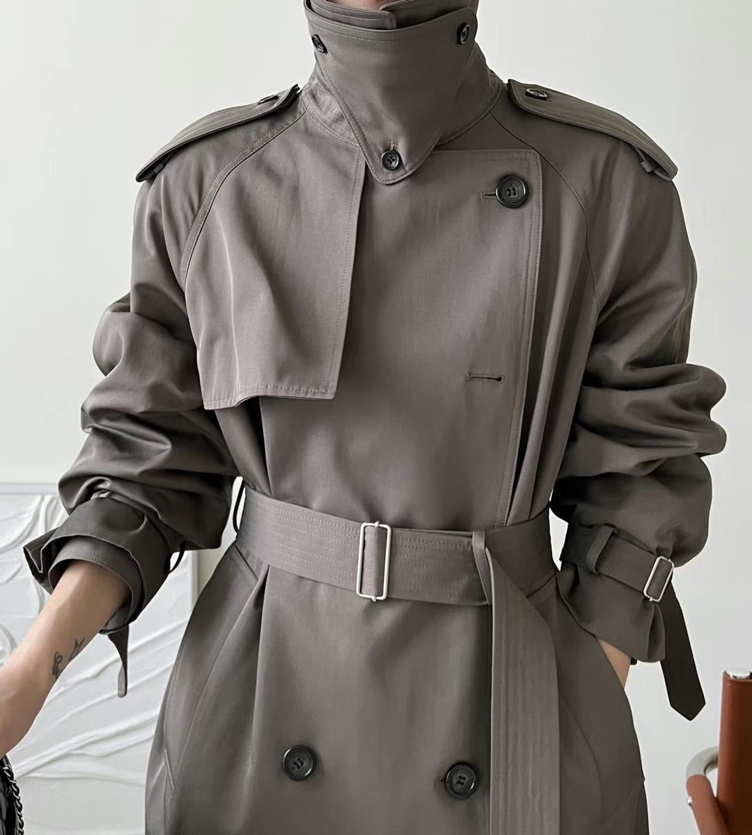 Sarah Brown Trench Coat