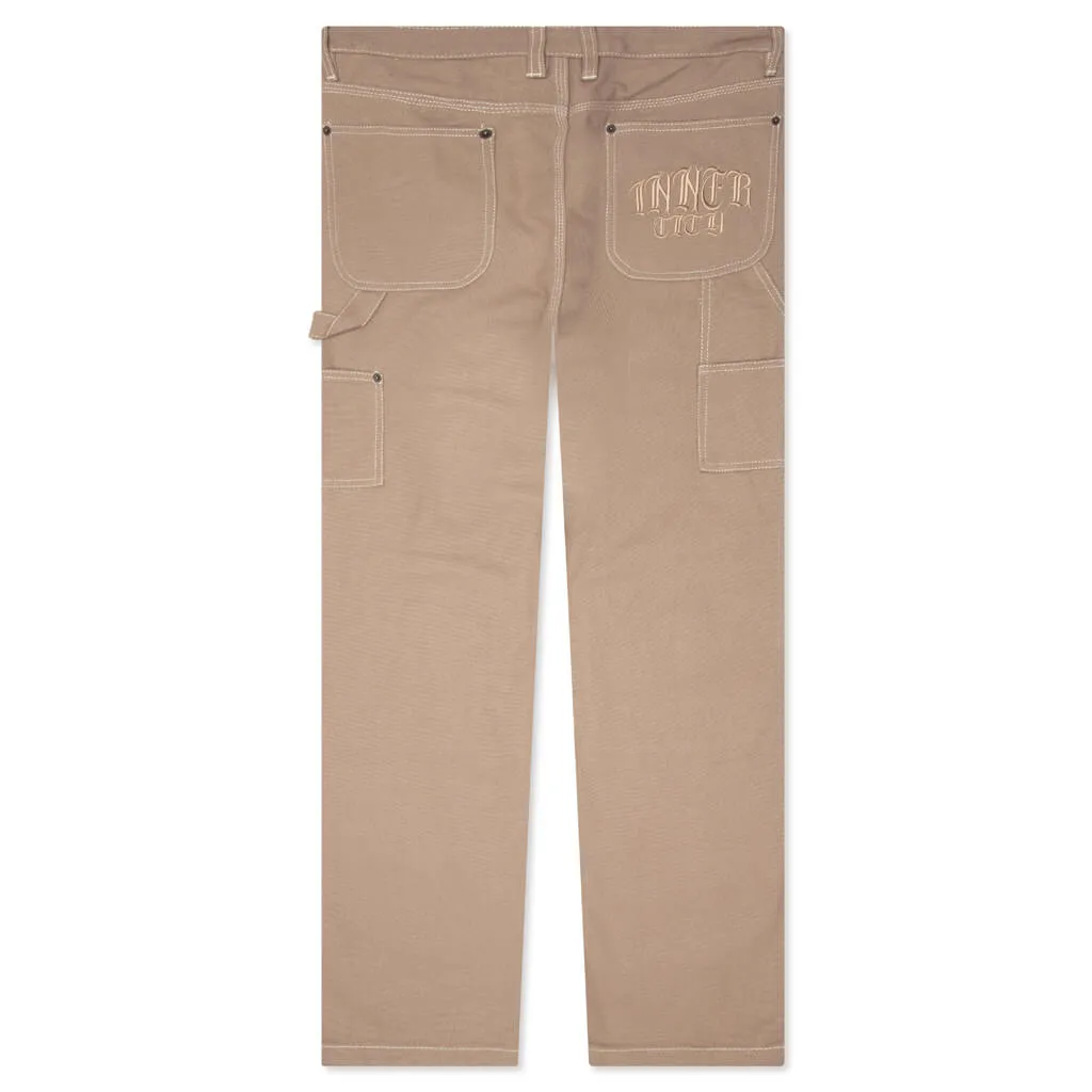 Script Carpenter Pant - Light Brown