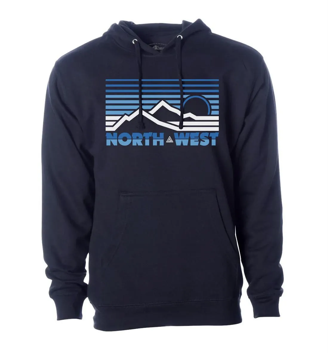 Scroll Hoodie - Navy