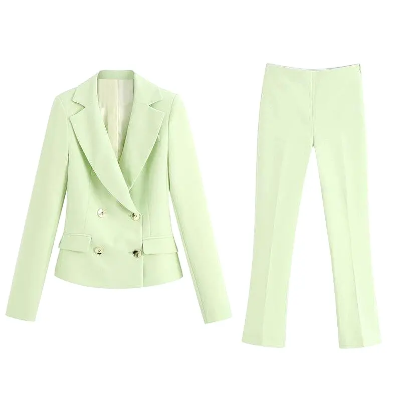 Shades of Green Pantsuit